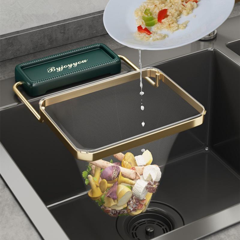 Железный фильтр для кухонной мойки, фильтр для раковины для мытья посуды, канализационные кухонные отходы, остатки, сливная стойка